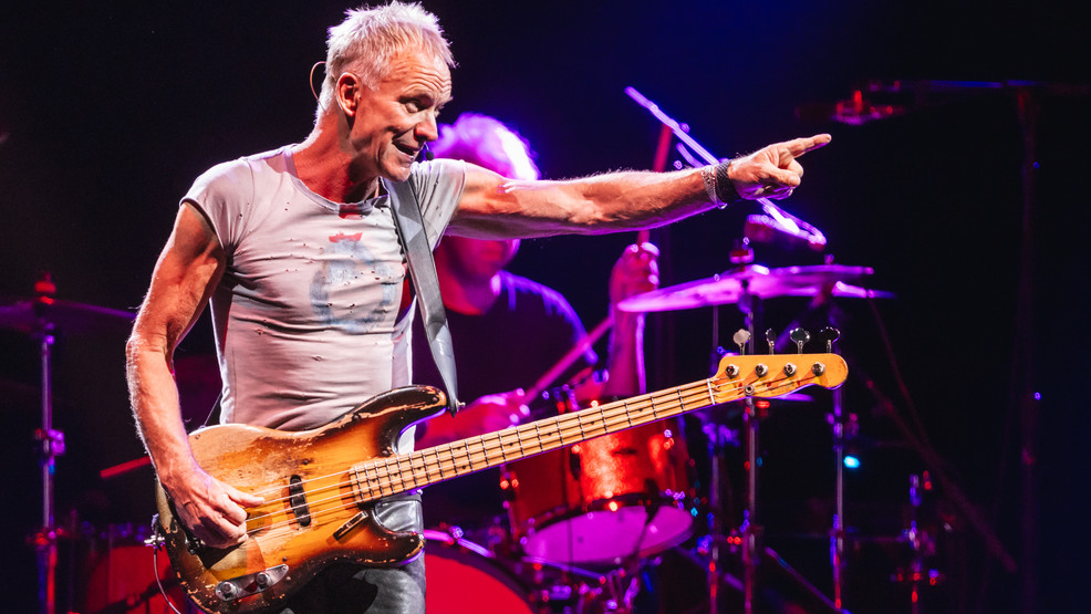 Image for story: Photos: Sting rocks out at Climate Pledge Arena on 'My Songs' Tour in Seattle